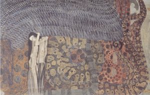 Gnawing Grief by Gustav Klimt